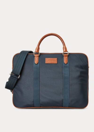 Bolsa Polo Ralph Lauren Hombre Azul Marino - Convertible Commuter - DTJPZ6813